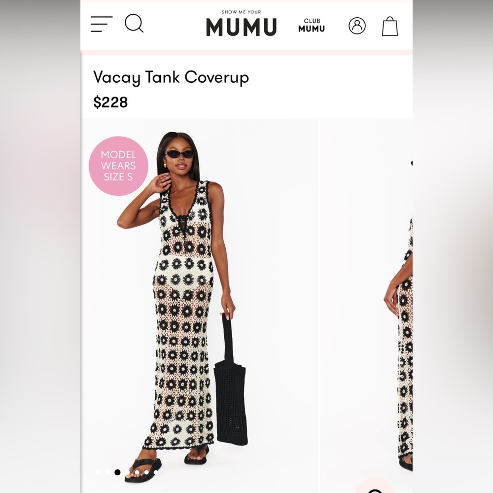 Show Me Your Mumu Vacay Tank Coverup